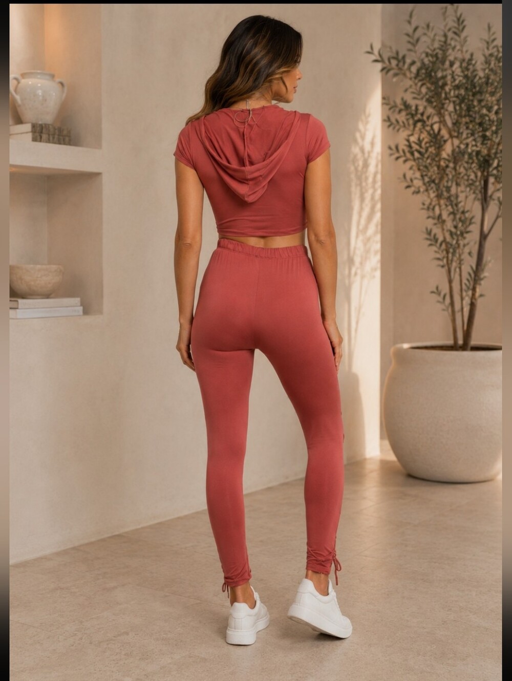 💗Mouve Top and Pants Set two pices hoodie💗 - Picture 3 of 4